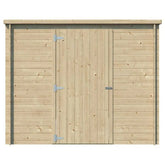 Chalet moderne Svendborg 5,81m² en bois massif 19mm avec porte simple - Gardenas Ma boutique